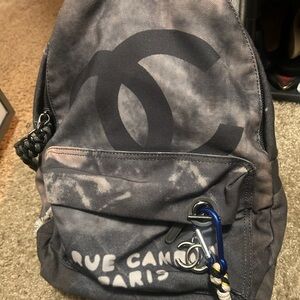 Chic Black Designer Backpack